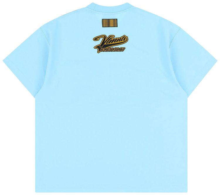 VTMNTS College T Shirt Baby Blue