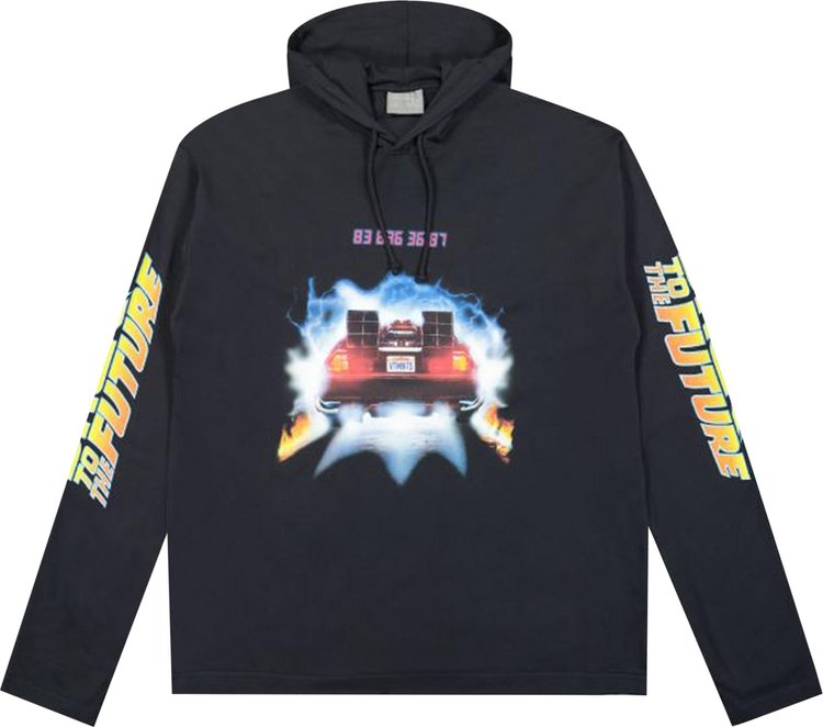 VTMNTS Back To The Future Hoodie 'Black'