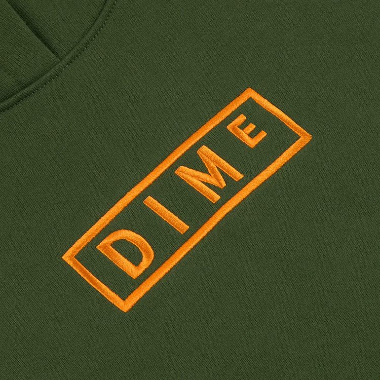 Dime Xen Hoodie Dark Olive
