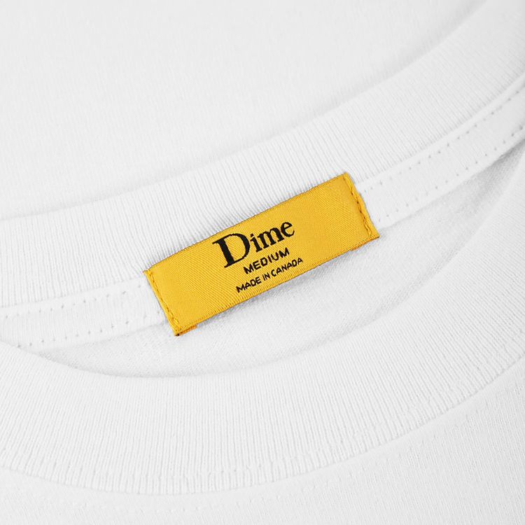 Dime Fax T Shirt White
