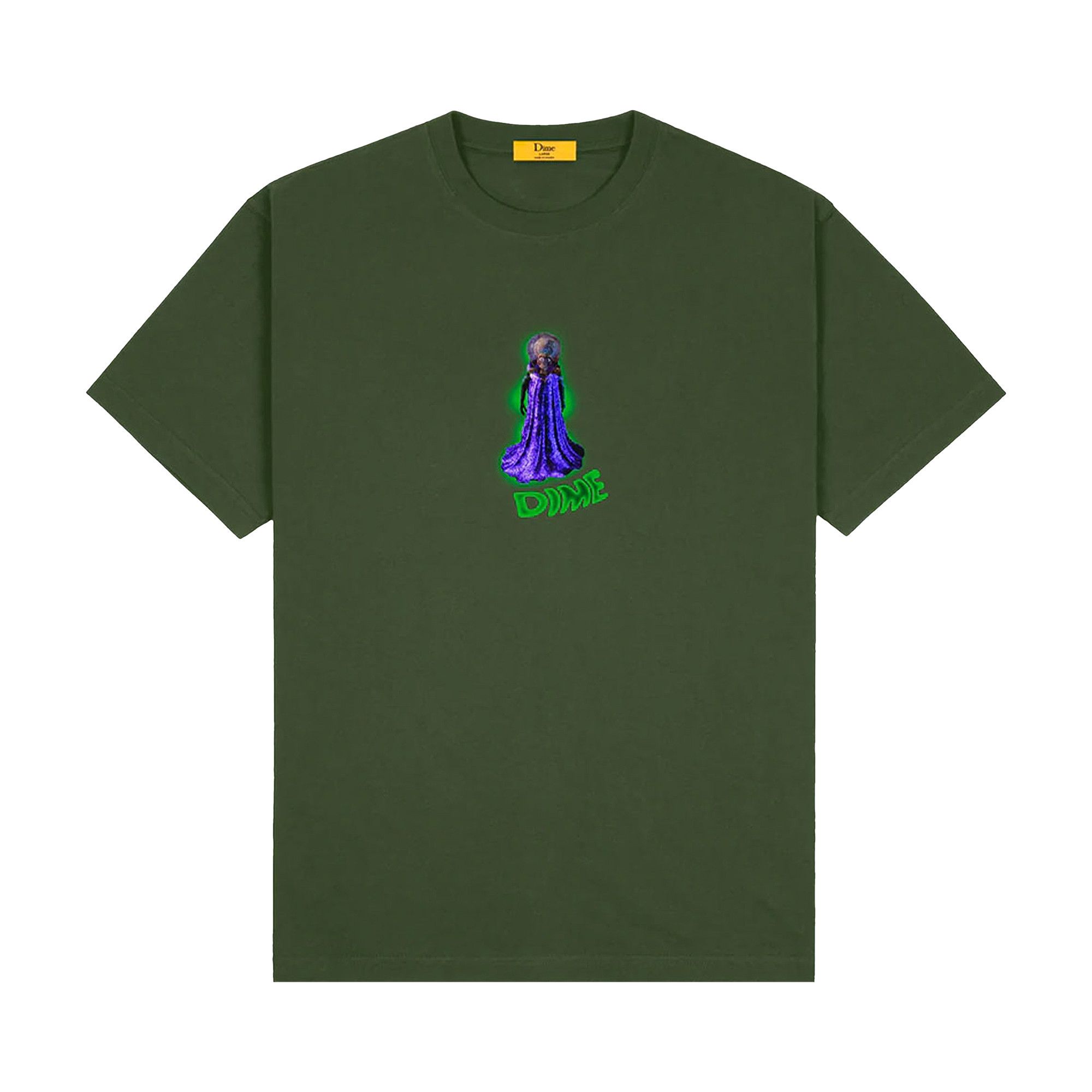 【DIME】VERT T-SHIRT / DARK OLIVE 029990MOED_Organic_Essential_T
