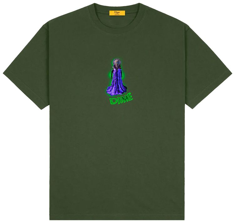 Dime ACK T Shirt Dark Olive
