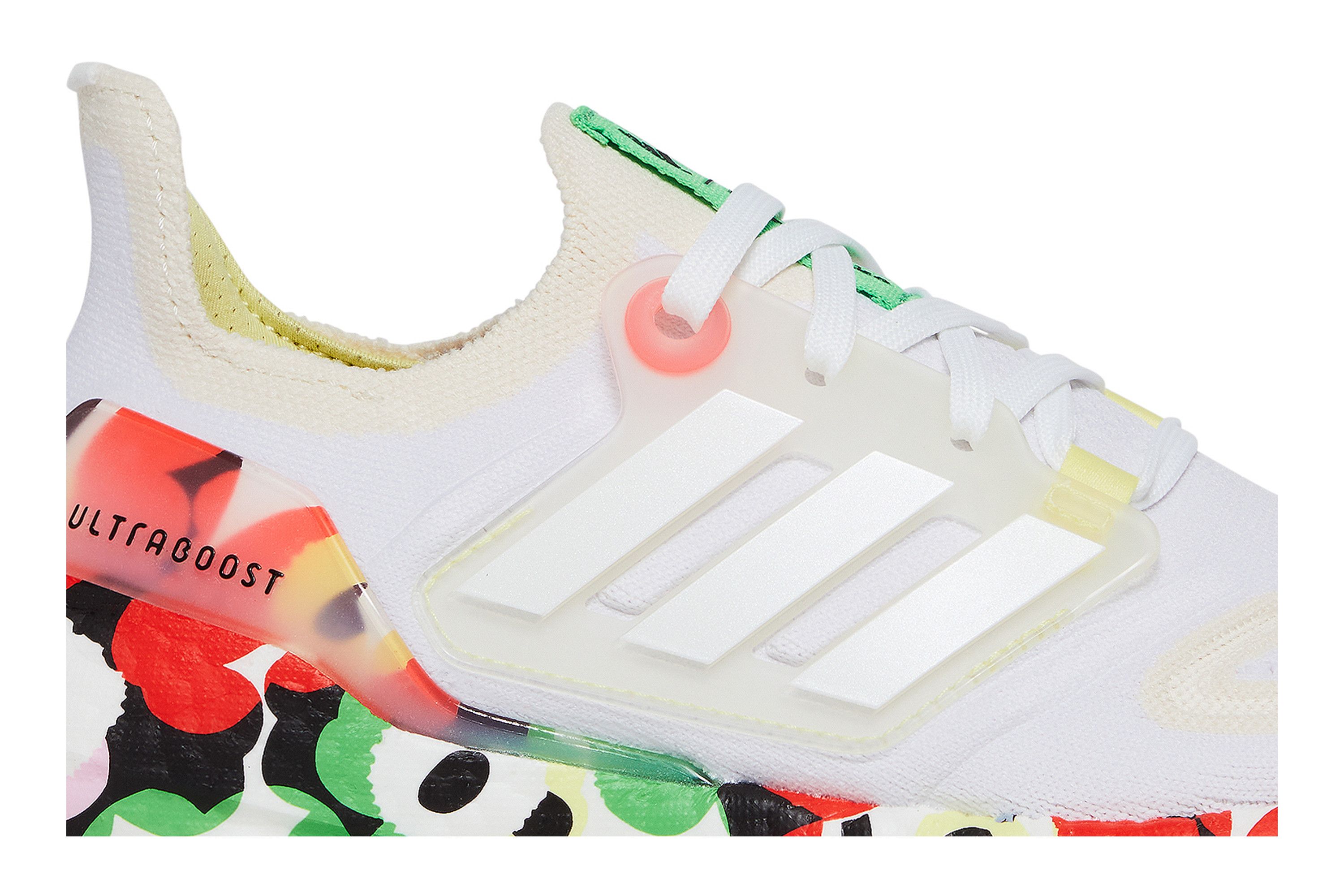 Ultra boost white poppy top
