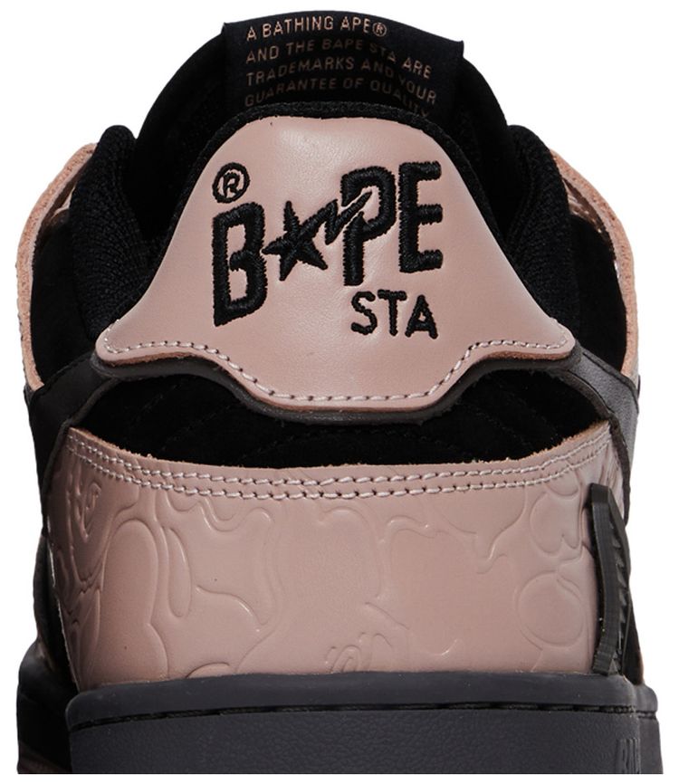 BAPE Sk8 Sta Pink Black