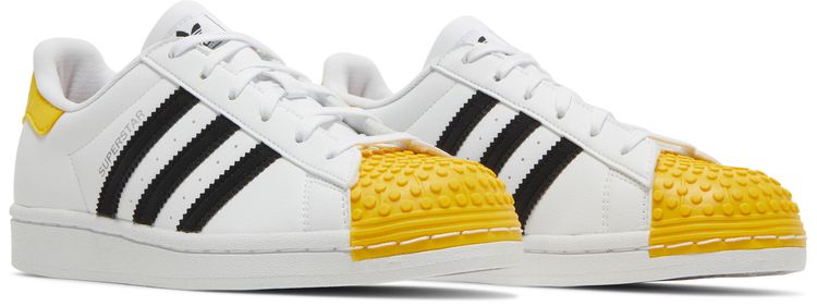 LEGO x adidas Superstar J White Eqt Yellow