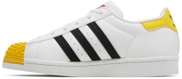 LEGO x adidas Superstar J White Eqt Yellow