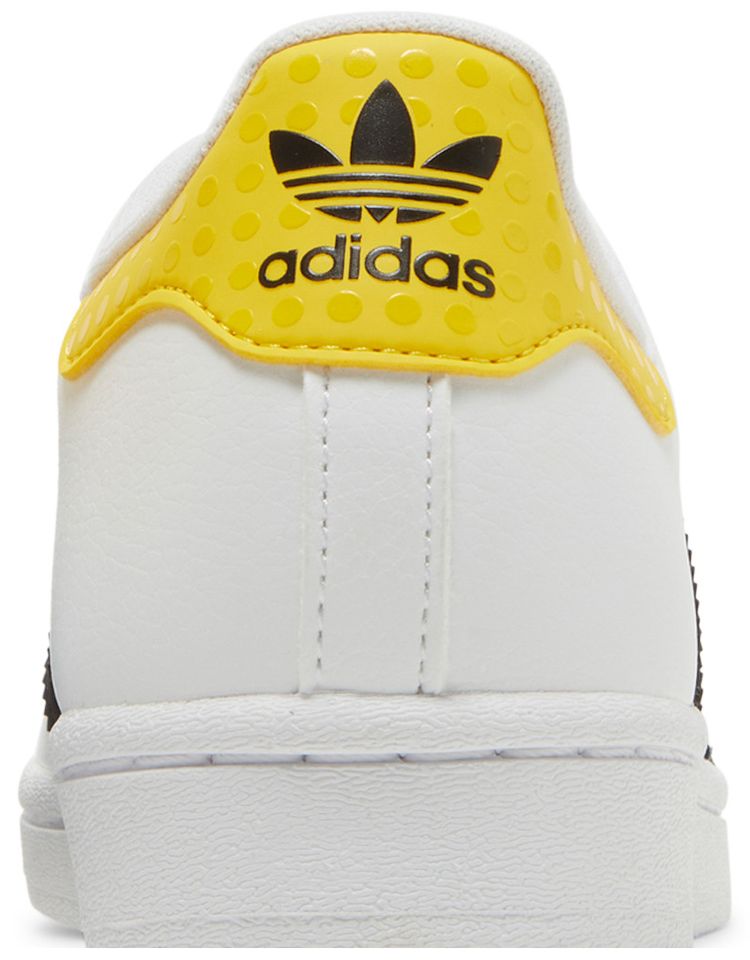 LEGO x adidas Superstar J White Eqt Yellow