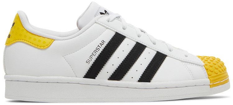 LEGO x adidas Superstar J White Eqt Yellow