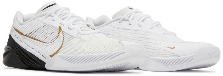 Nike Wmns React Metcon Turbo Black Metallic Gold