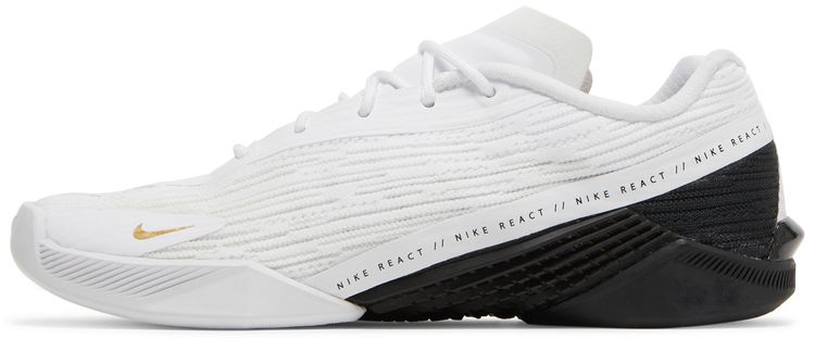 Nike Wmns React Metcon Turbo Black Metallic Gold