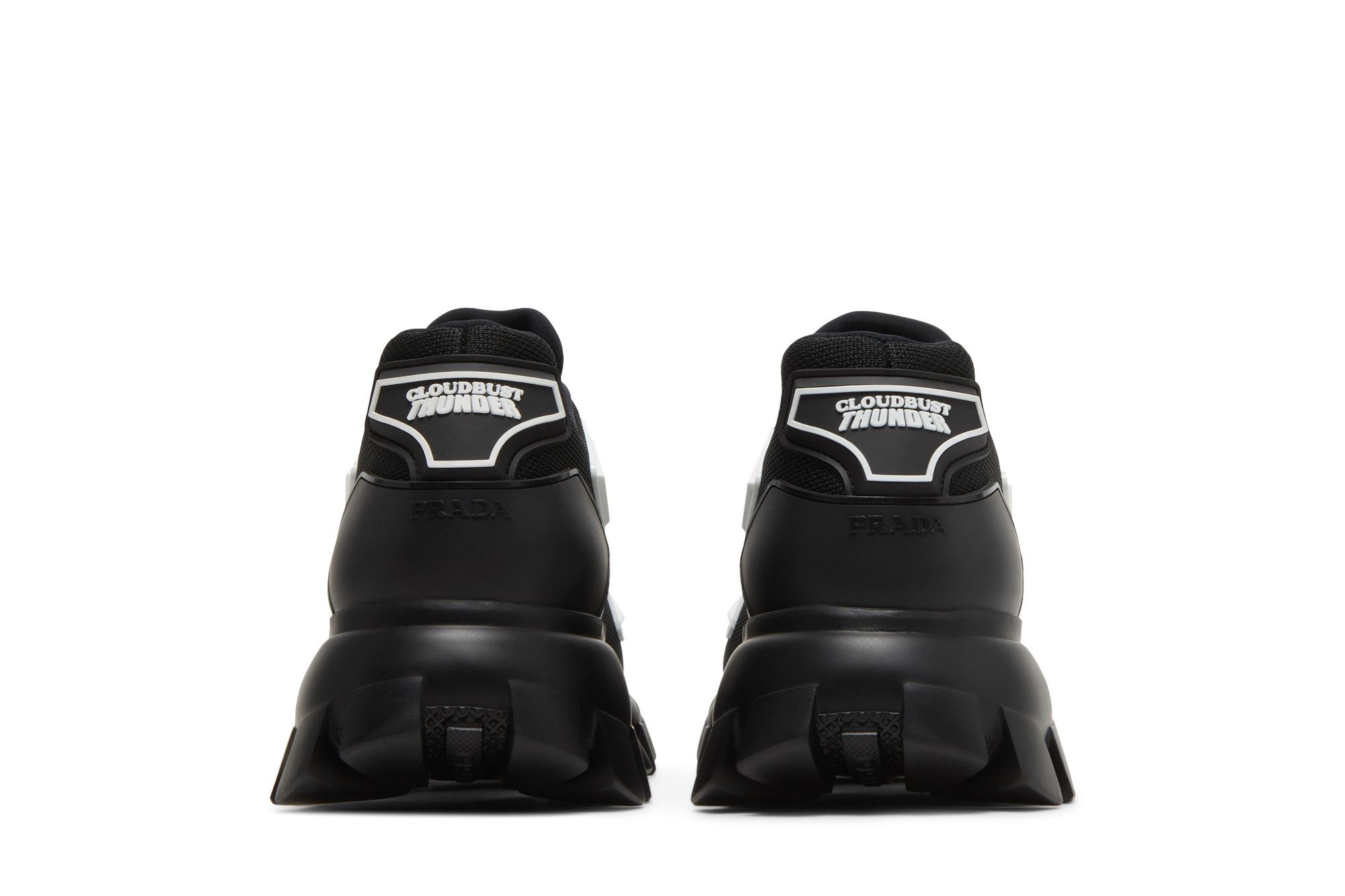 PRADA スエット PRADA Knit Lurex Prax01 Sneakers - 4E3393 - Black GOLD - NEW