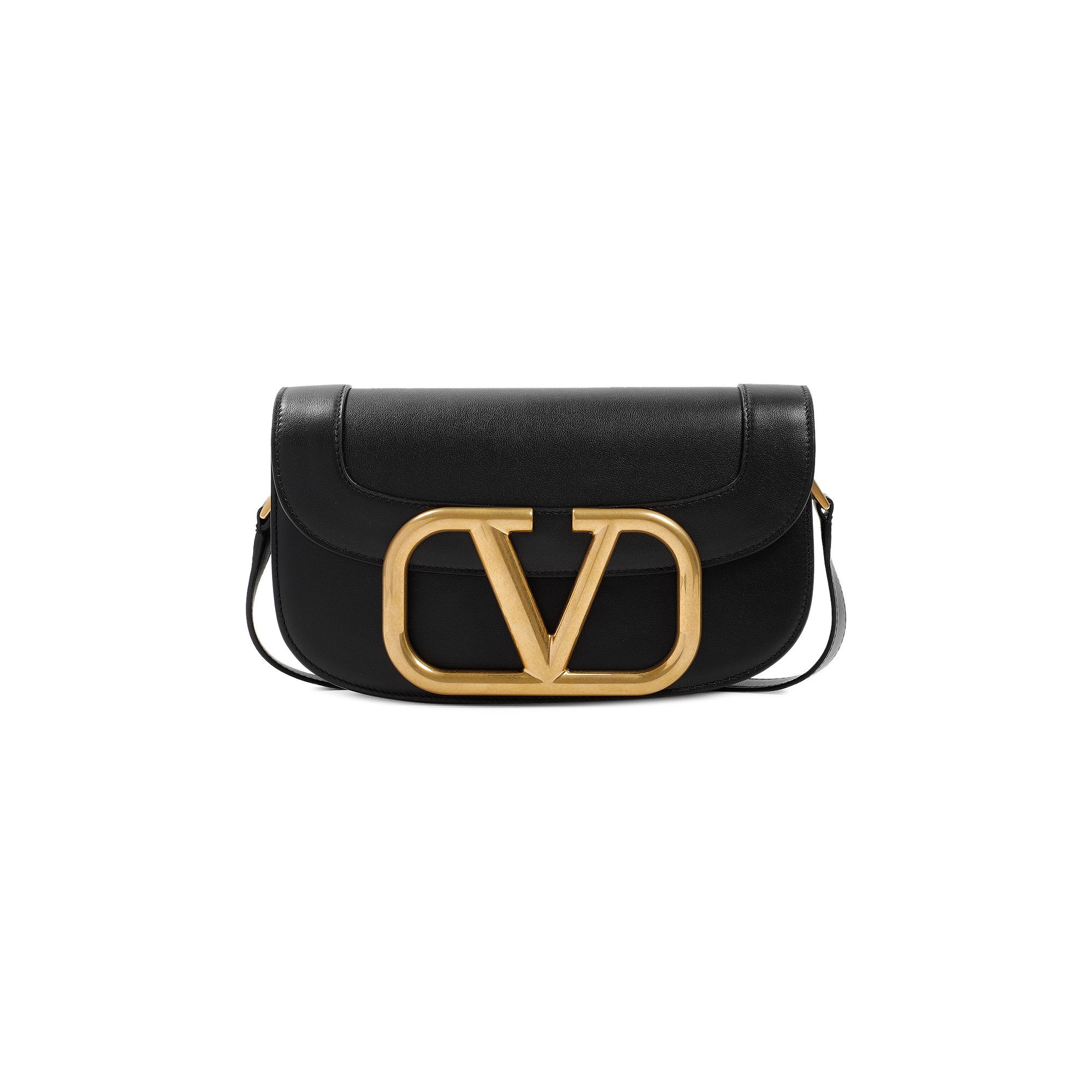 Buy Valentino Supervee Crossbody Bag Black WW2B0G09ZXL 0NO GOAT CA