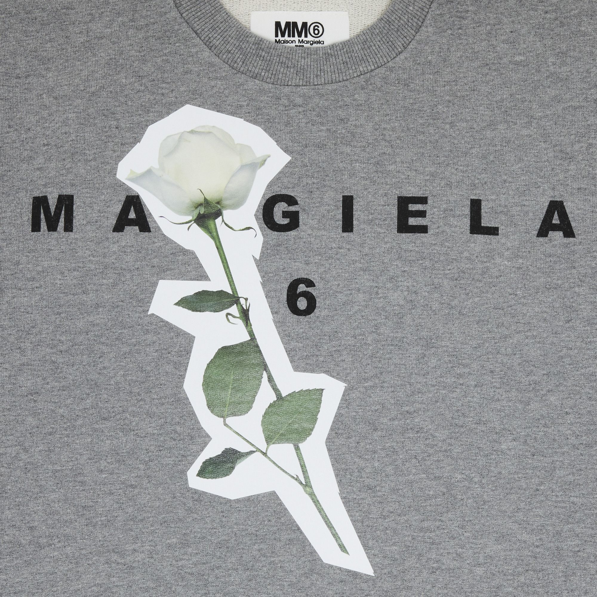 Buy MM6 Maison Margiela Sweatshirt 'Grey Melange