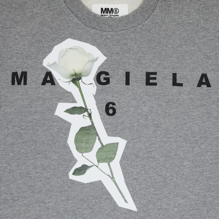 MM6 Maison Margiela Sweatshirt Grey Melange