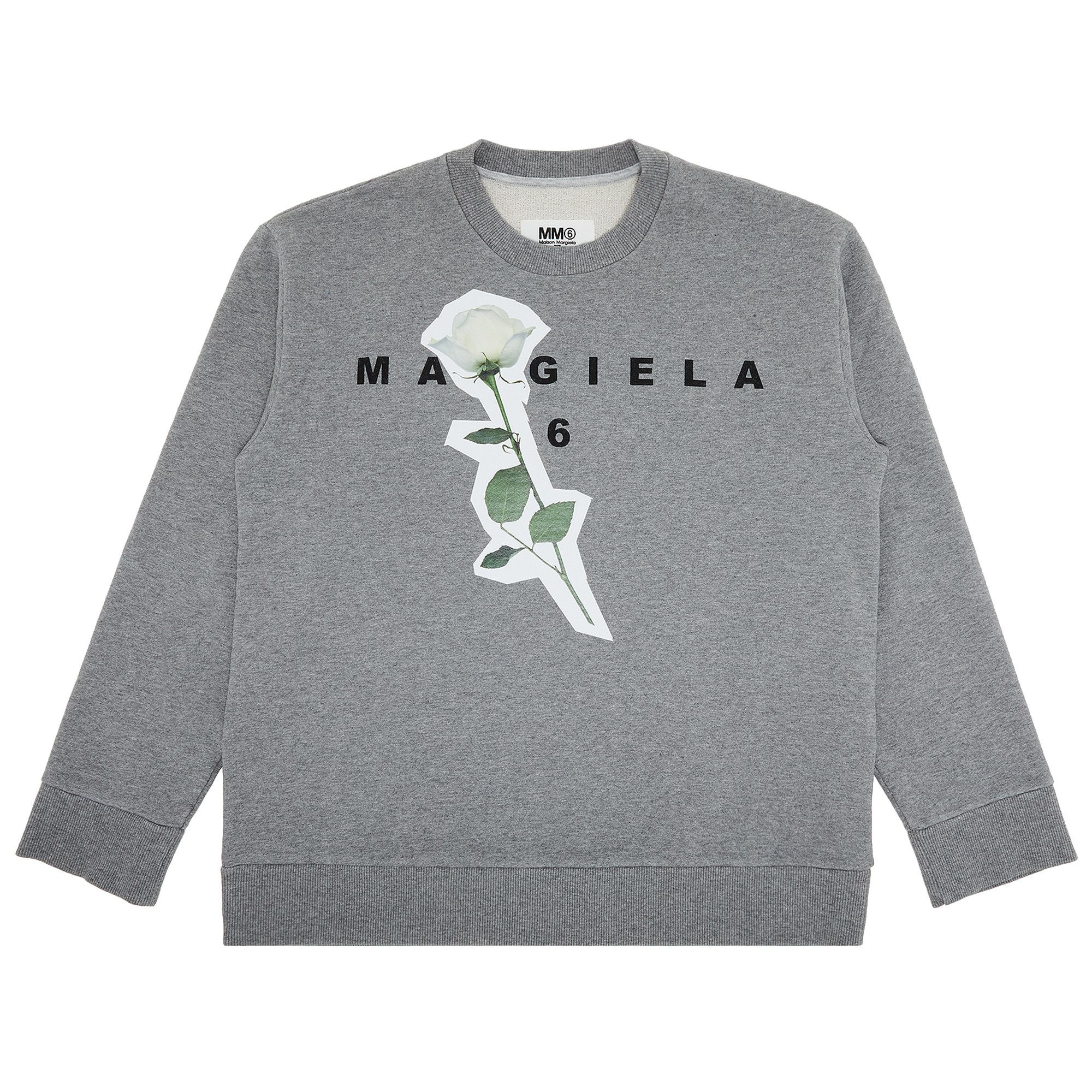 Buy MM6 Maison Margiela Sweatshirt 'Grey Melange