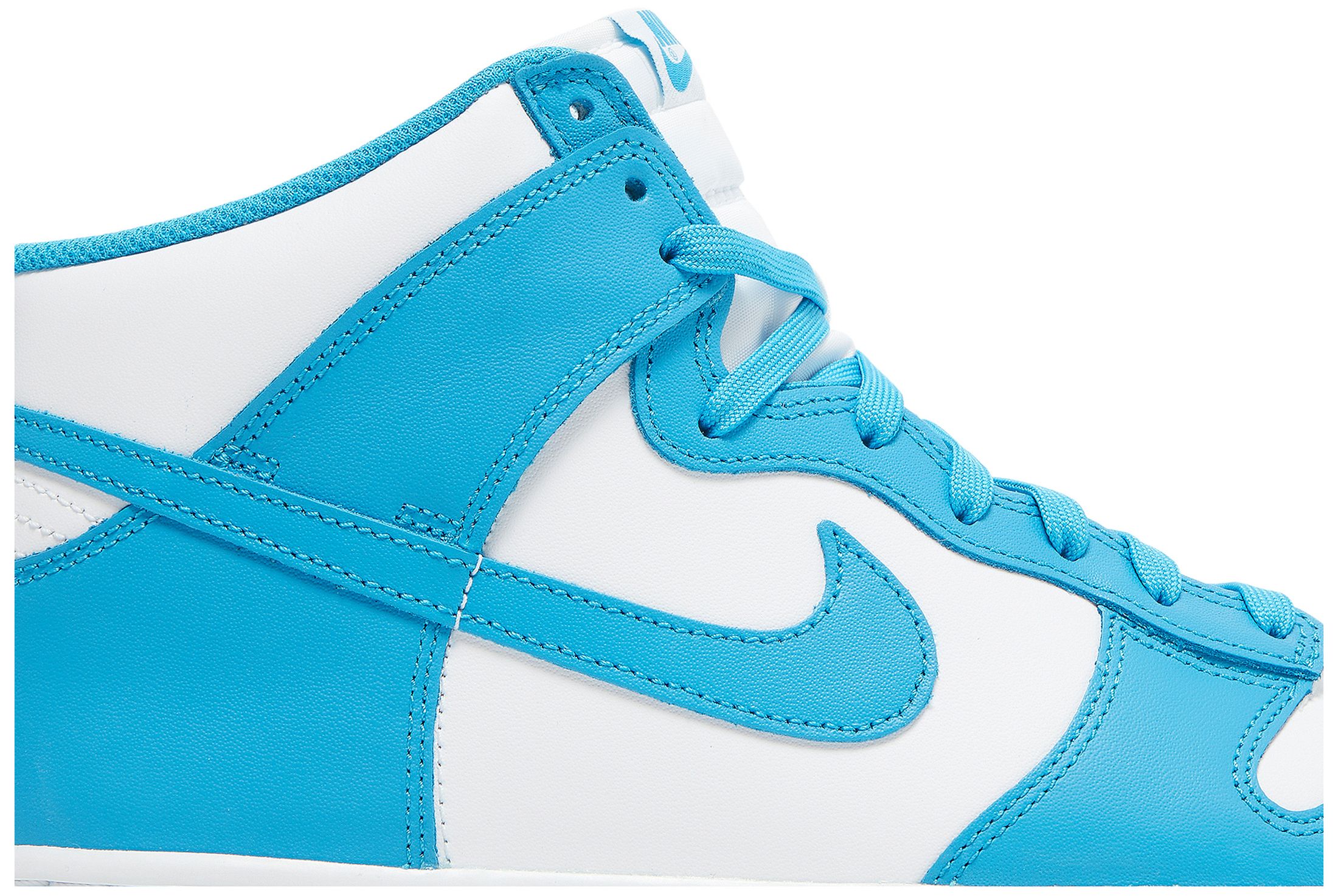 dunk high black blue