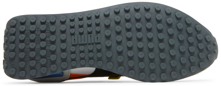 Puma Future Rider Play On White Vibrant Orange