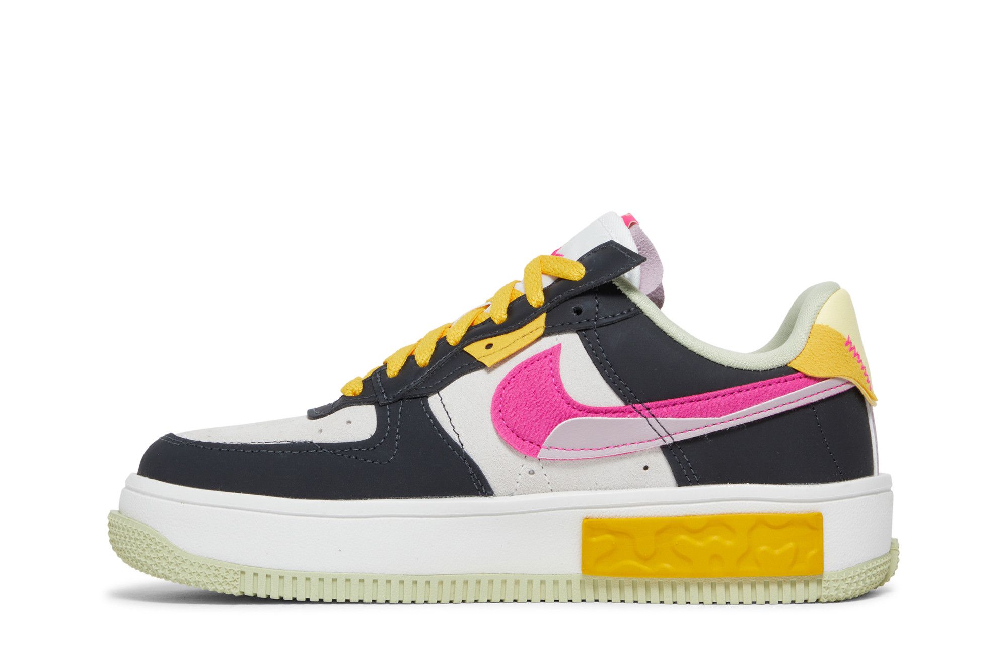 Pink and yellow air force 1 outlet