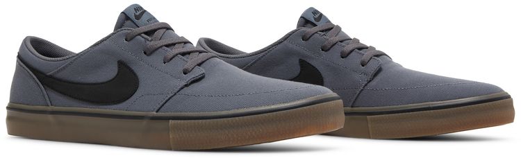 Nike Portmore 2 Solar Canvas SB Dark Grey Gum