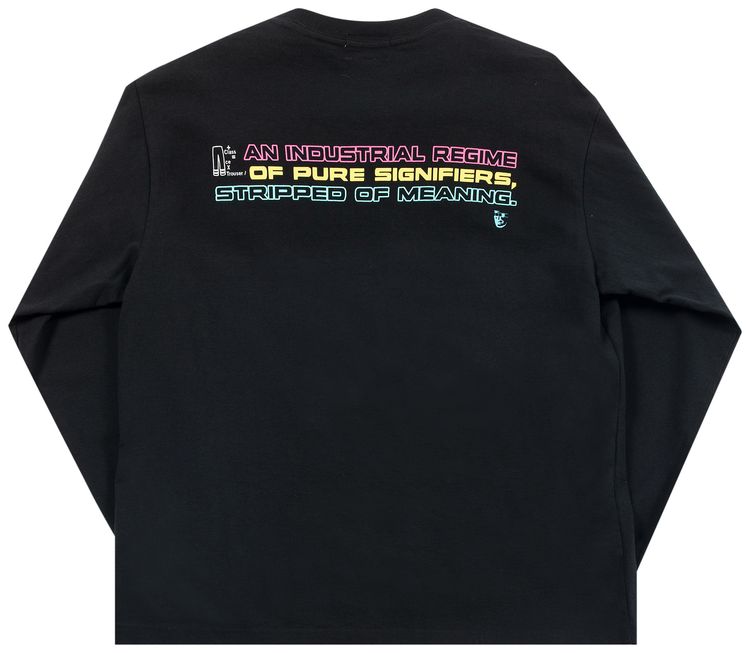 Cav Empt Contact Long Sleeve Tee Black