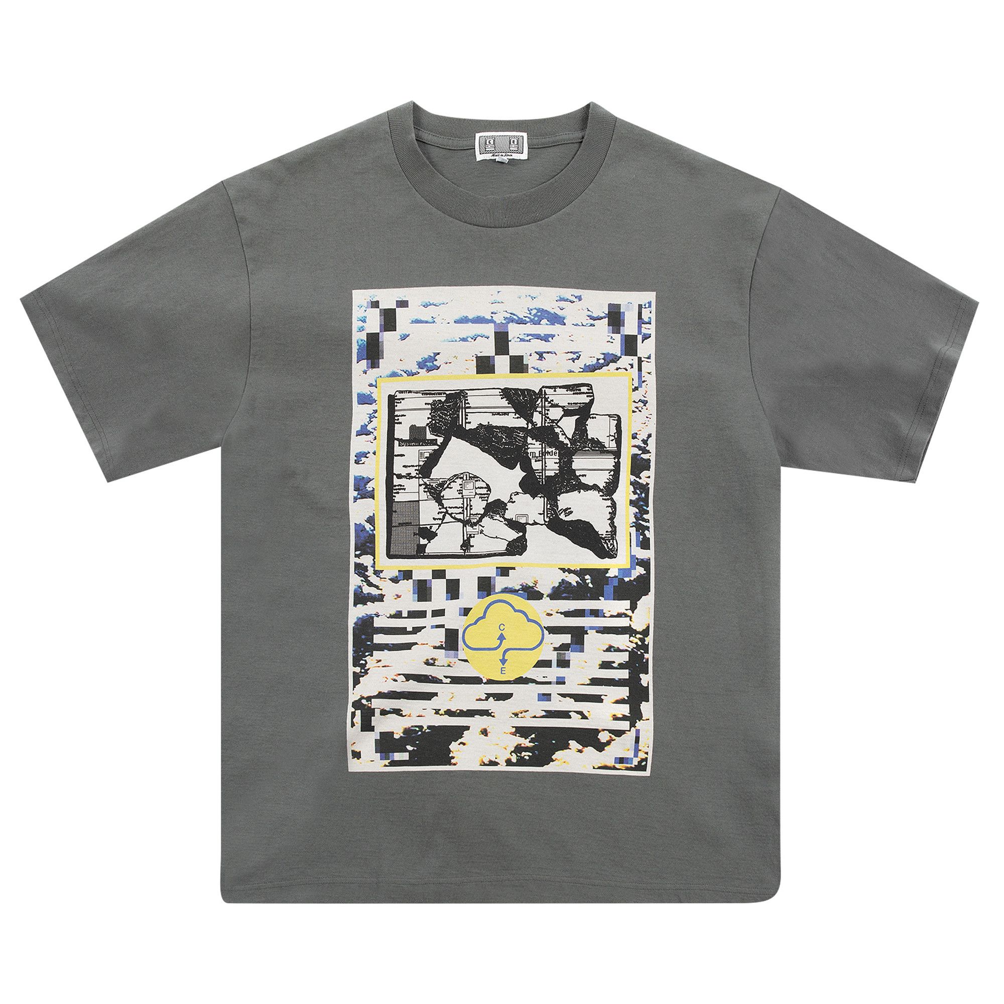 C.E CAVEMPT 2021SS MD DIALTONE SOFT CREW NECK BLACK CES19CS18  