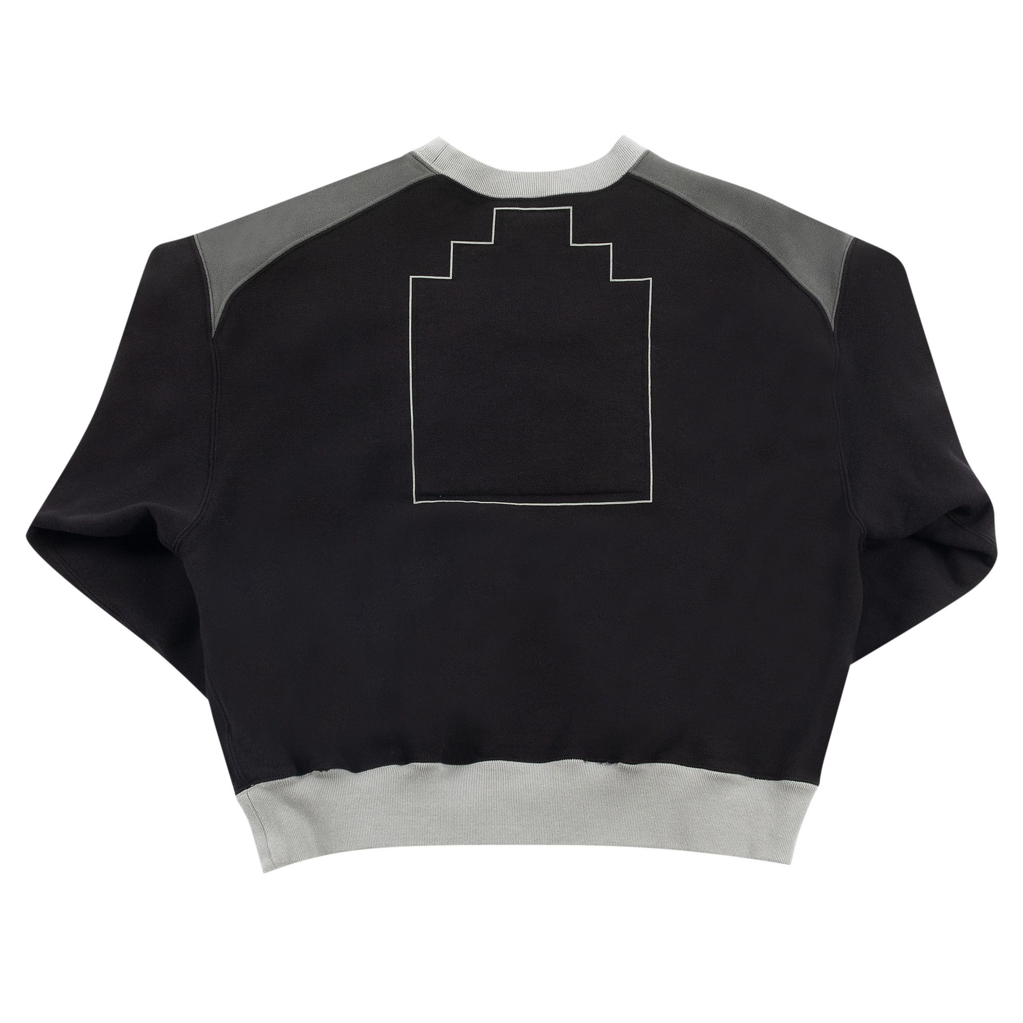 Buy Cav Empt Panel Shoulder Heavy Crewneck 'Black