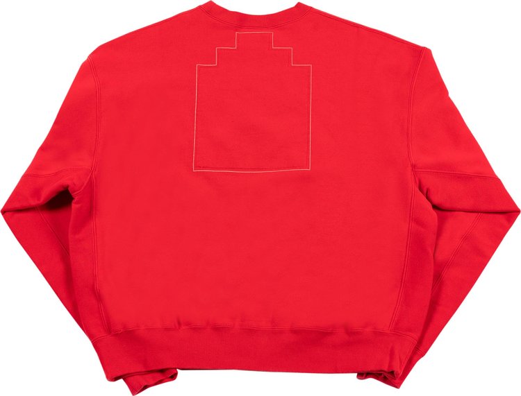 Cav Empt Nostalgia Crewneck Red