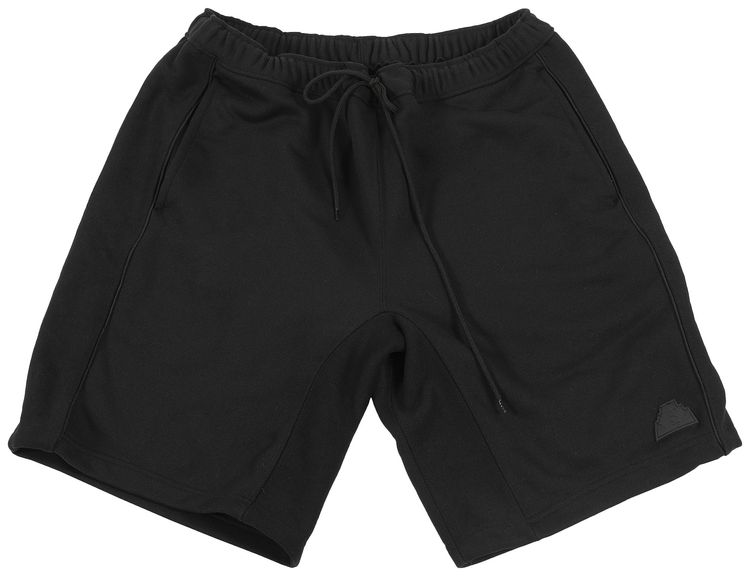 Cav Empt Side Rib Poly Sweatshorts Black