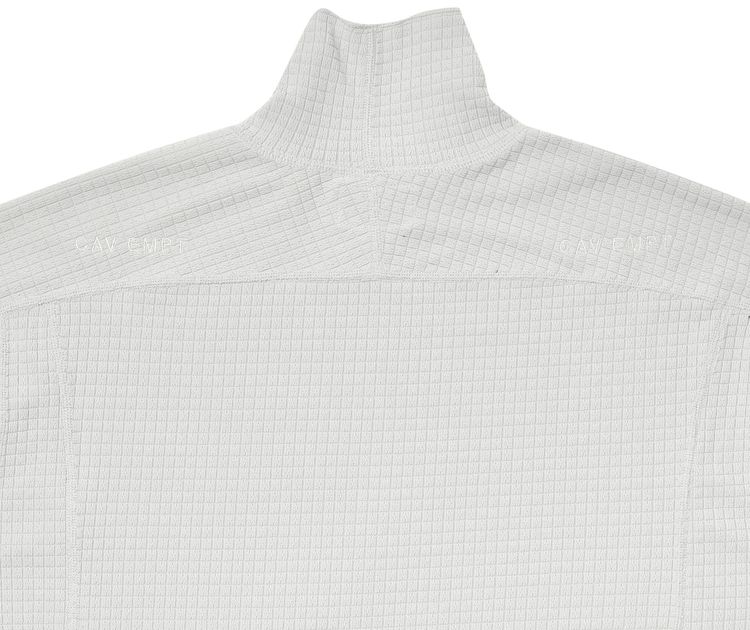 Cav Empt Block Fleece Turtleneck Grey