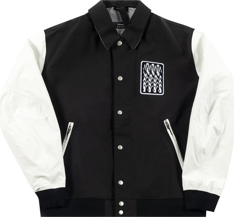 Acronym Varsity Jacket 'Black/Black'