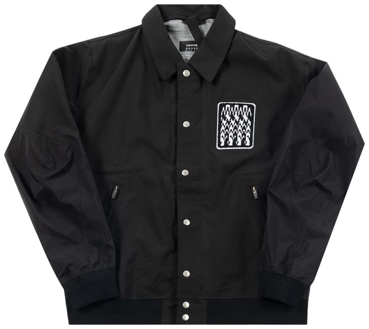 Acronym Varsity Jacket BlackBlack