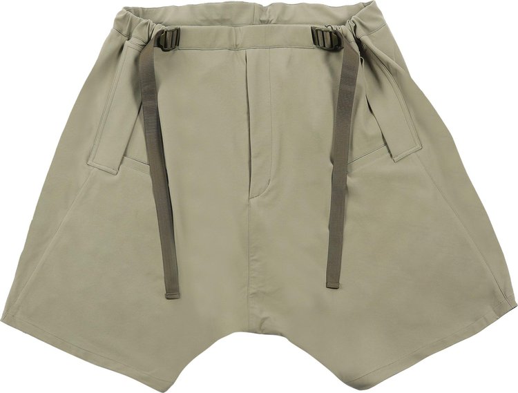 Acronym Schoeller 3XDRY Dryskin Ultrawide Drawcord Short Pants 'Alpha Green'
