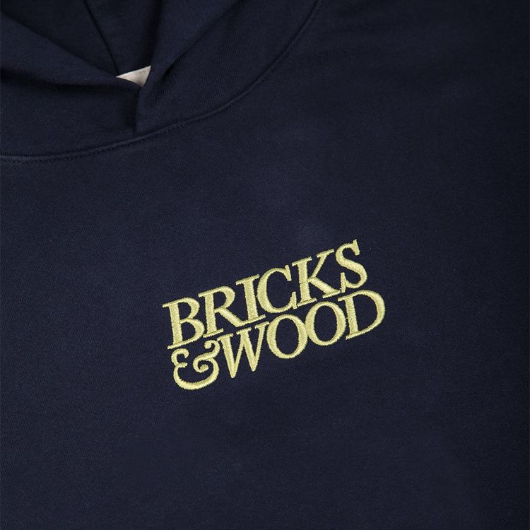 Bricks  Wood Logo Hoodie Navy