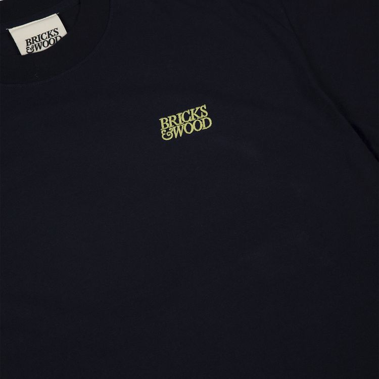 Bricks  Wood Logo Tee Navy