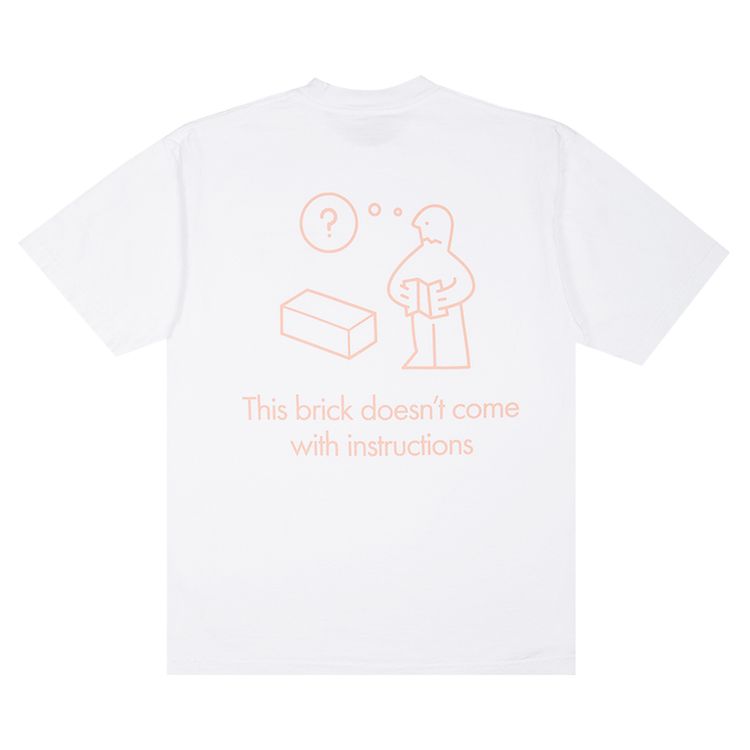 Bricks  Wood Instructions Tee White