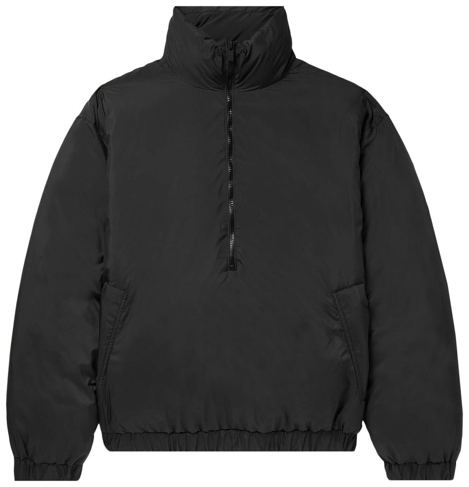 Buy Fear of God Essentials Quilted Pullover 'Iron' 202BT212060F GOAT