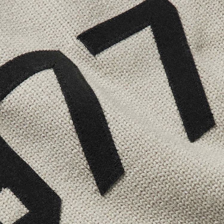 Fear of God Essentials Raw Edge Sweater Wheat