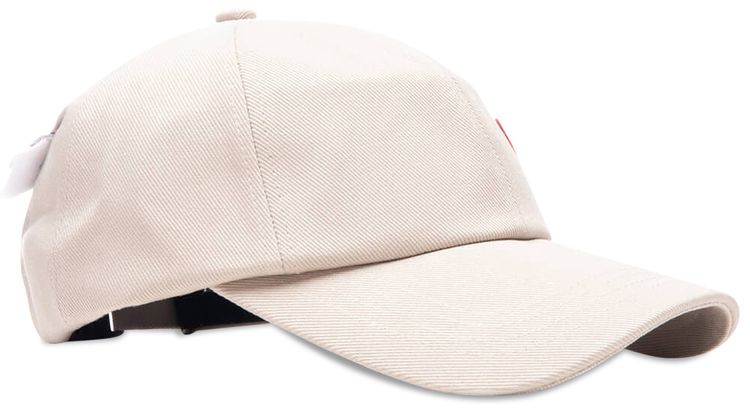 Ader Error Logo Patch Baseball Cap Beige
