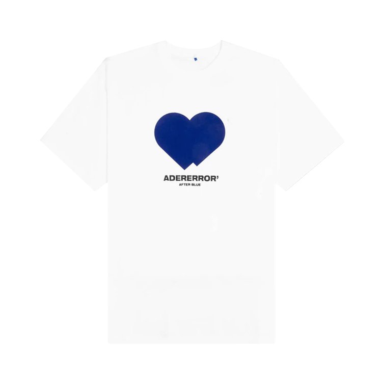 Ader Error Twin Heart Logo T-Shirt 'White'