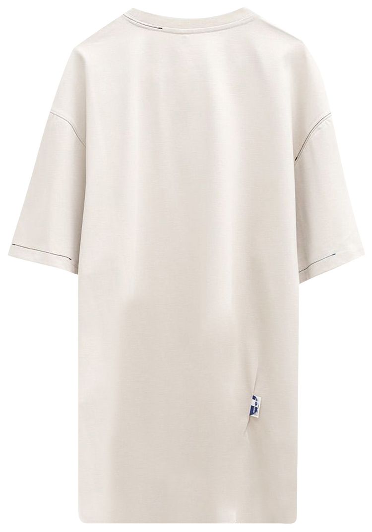 Ader Error Distort T Shirt Beige