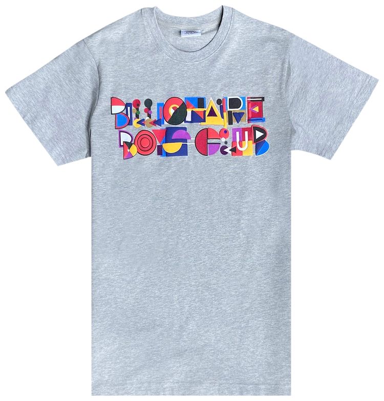 Billionaire Boys Club Design Short Sleeve Tee Heather Grey
