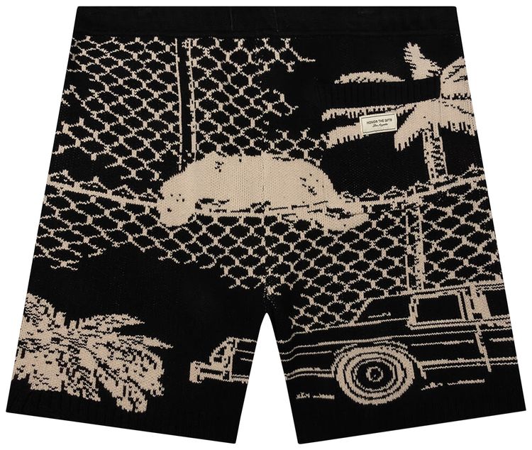 Honor The Gift Concrete Jungle Shorts Black