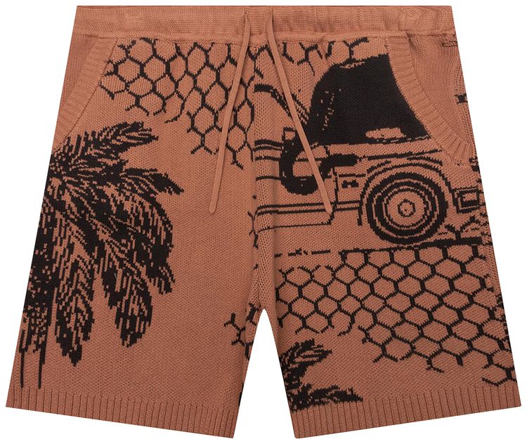 Honor The Gift Concrete Jungle Shorts Peach