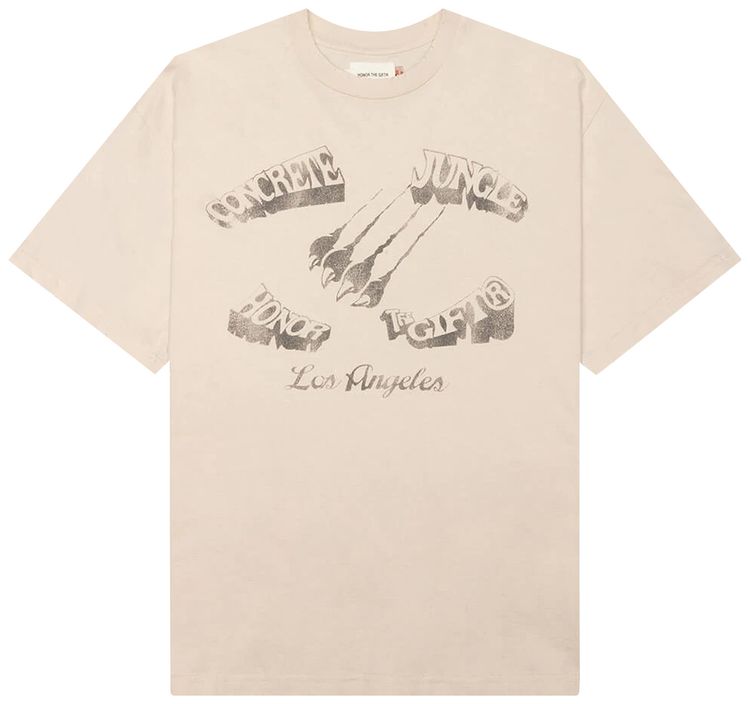 Honor The Gift Concrete Jungle T Shirt Cream
