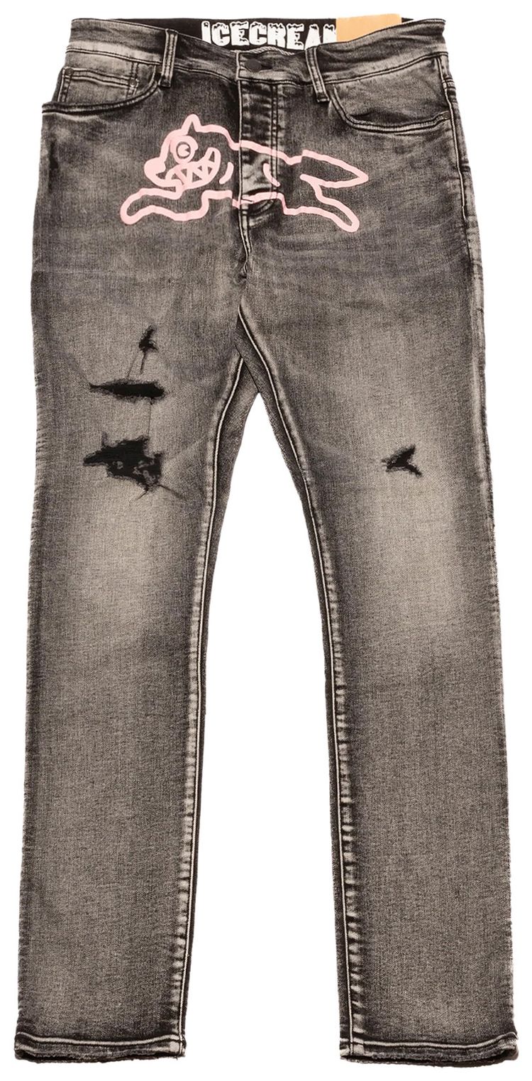 Icecream Flamingo Jean Ash