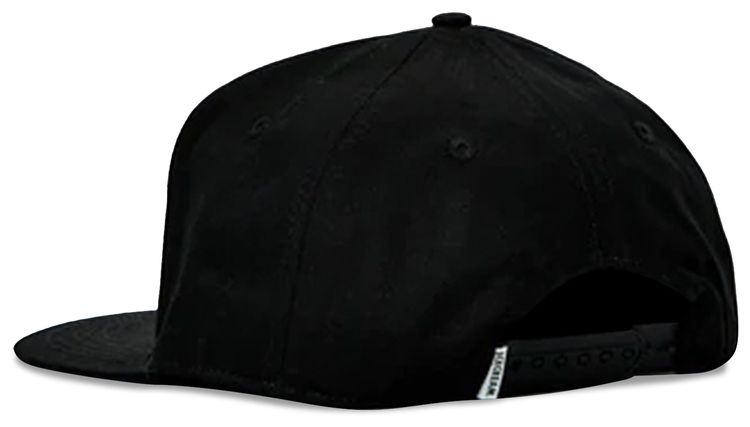 Icecream Peach Snapback Hat Black