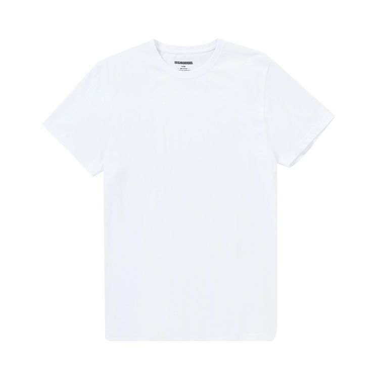 Neighborhood Classic 3 Pack Short Sleeve Crew White