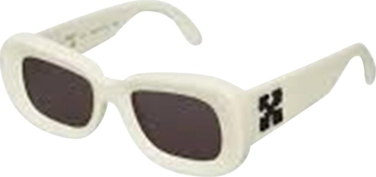 Off White Carrara Sunglasses WhiteDark Grey