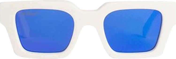 Off-White Crystal Blue Virgil Sunglasses - Men from Brother2Brother UK