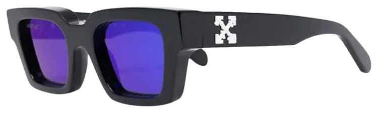 Off White Virgil Sunglasses BlackBlueViolet